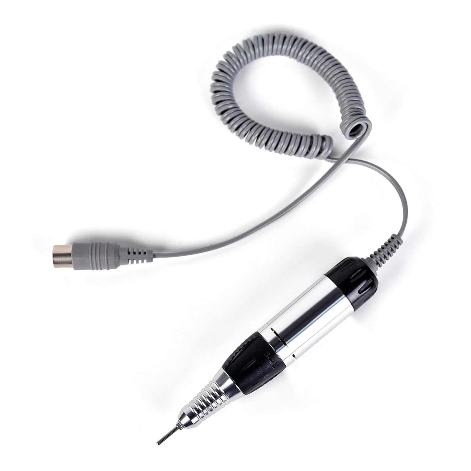 Nail Drill Handpiece Electric Nail Drill File Machine Replacement Pen Manicure Pedicure Bit Tool (Black)