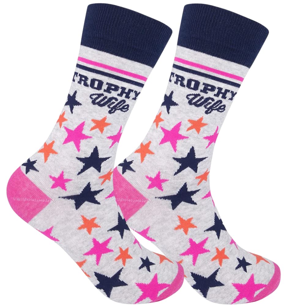 FUNATIC Funny Socks for Mom, Dad, Husband, Wife, Mothers Day, Fathers Day, Newlyweds