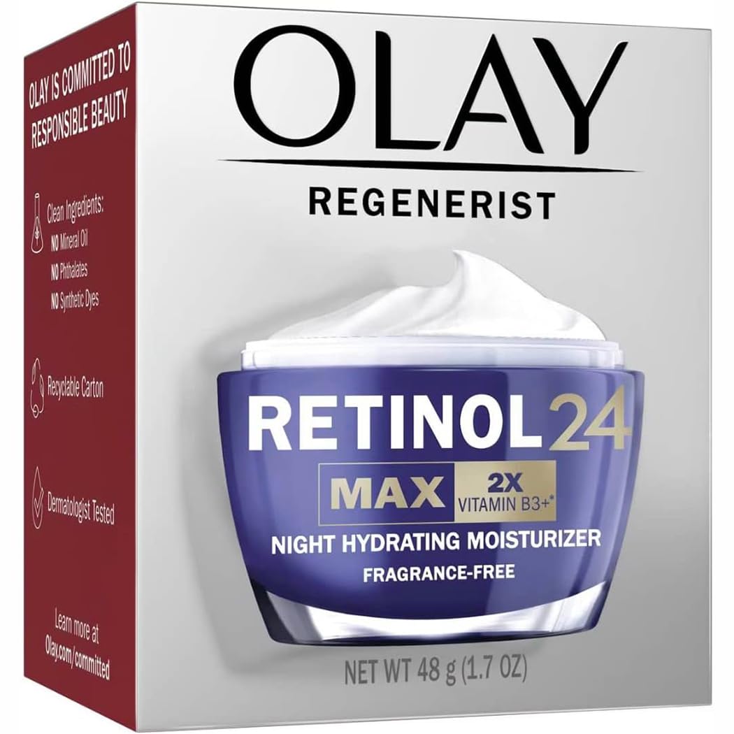 Olay Regenerist Retinol 24 Max Night Moisturizer - 1.7oz - Image 3