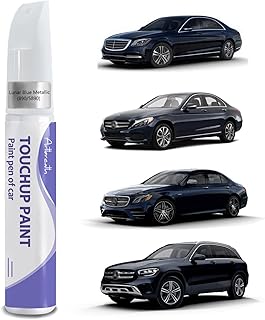 Touch Up Paint for Mercedes Benz Lunar Blue (890/5890)-Exact Match–Chips and Nicks TouchUp Paint Pen Scratch Repair Car Accessories Car Paint Pen for Erase Car Scratches