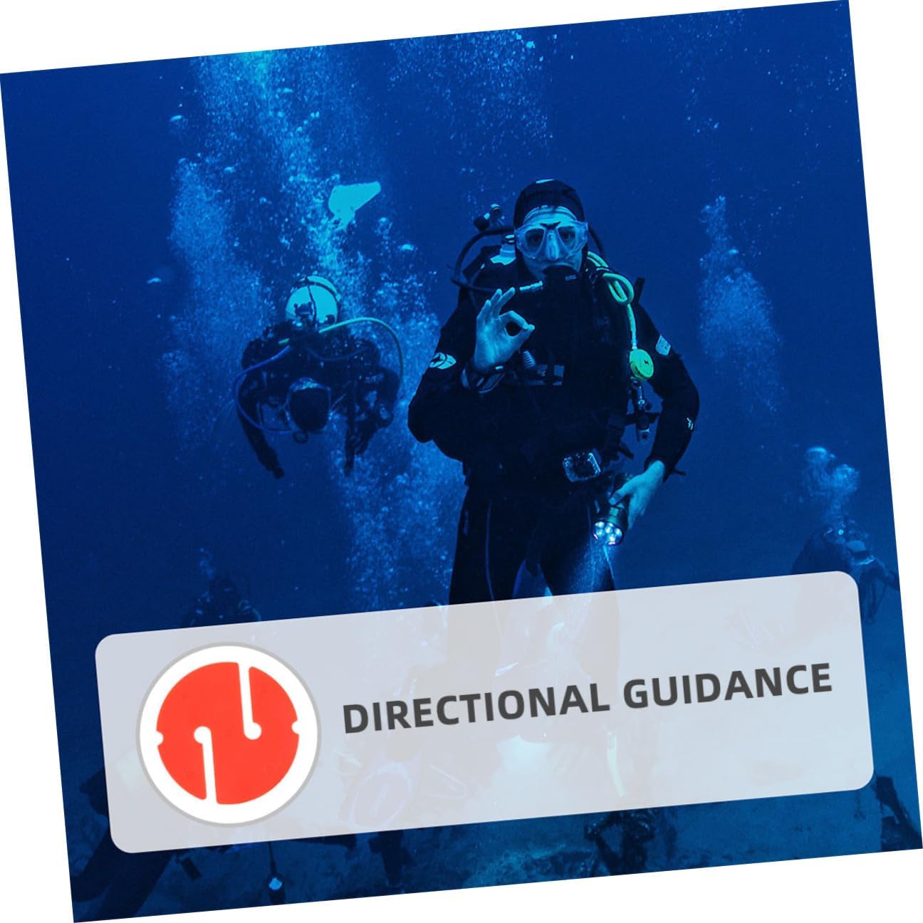 3pcs Scuba Diving Marker Buoy Orange Rope Line Safety Indicator Waterproof Plastic Dive Reel Guide for Cave and Technical Diving