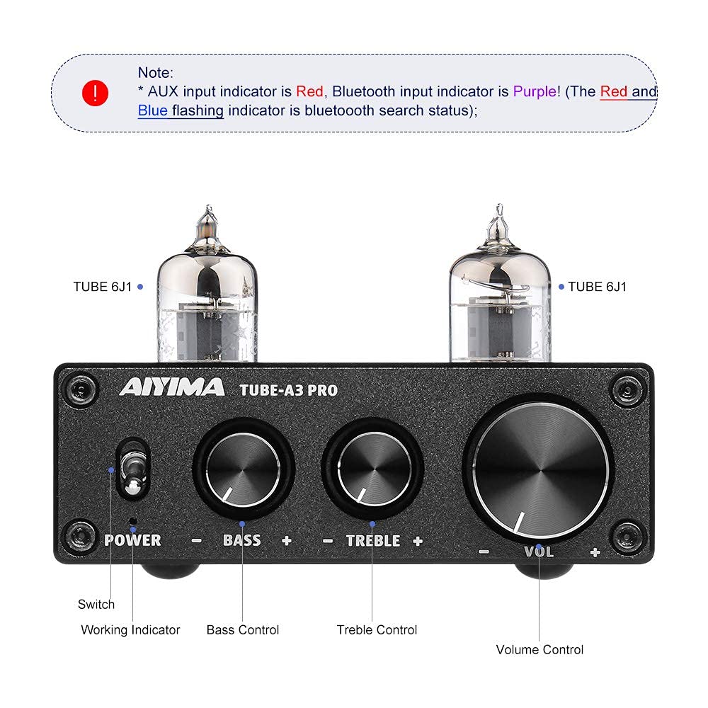 Amazon.com: AIYIMA Tube A3 PRO Vacuum Tube Preamp and A07 2