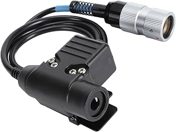 Amazon | U94 PTT プッシュ トゥ トーク、6 ピン ヘッドセット