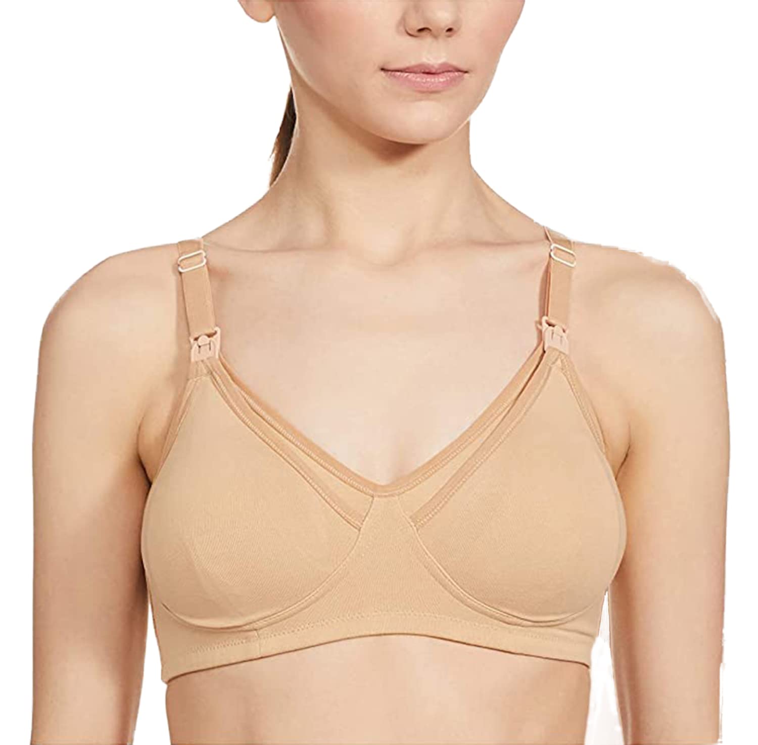 Women's Cotton Non Padded Maternity Bra (Pack of 2)-image-38
