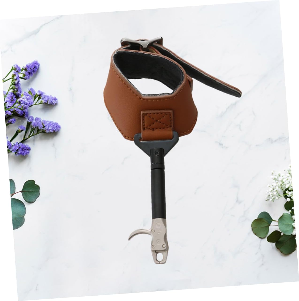 Arrow Caliper Release Aid Accessory for Wrist Strap Brown for Users Accuracy Consistency Suitable for All Ages