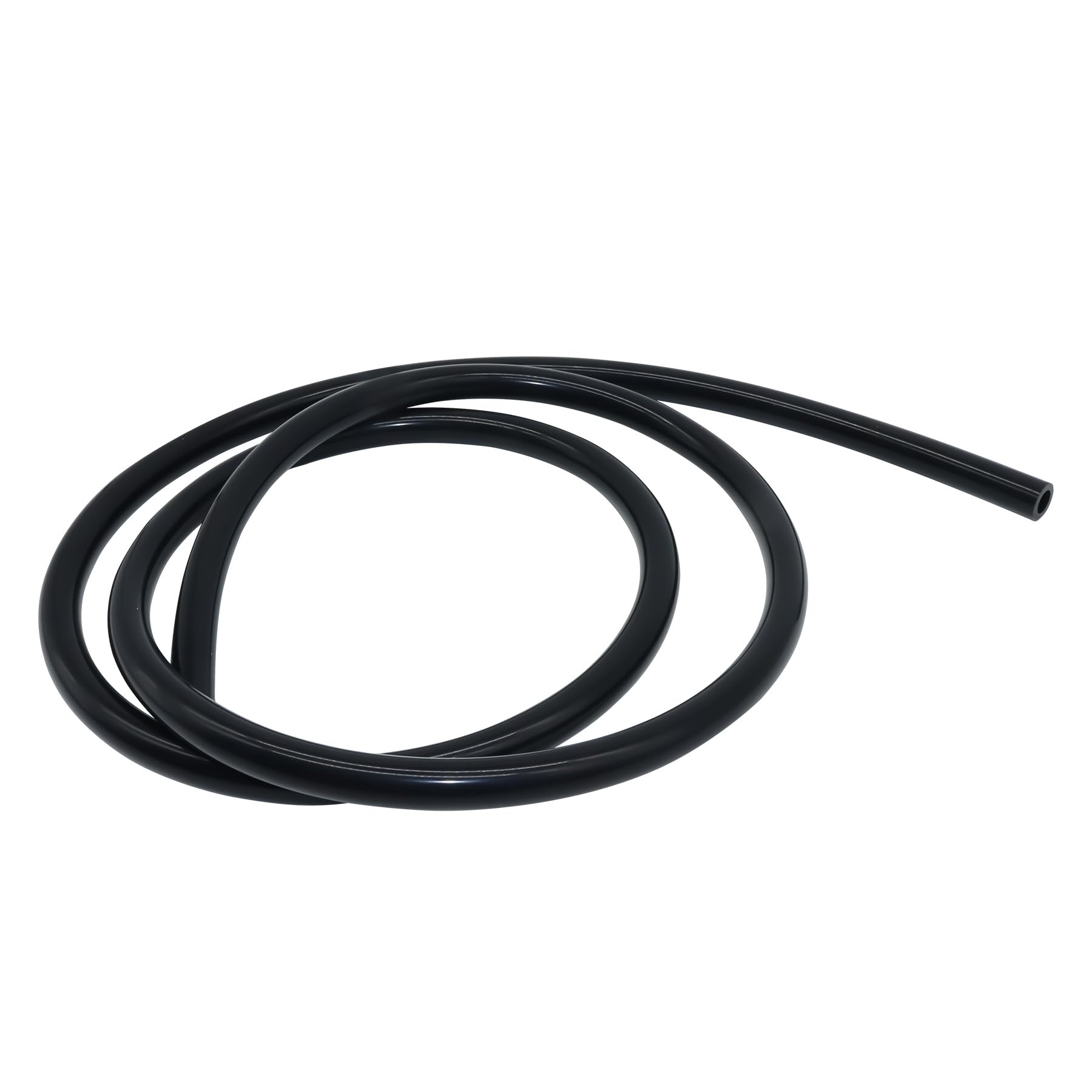 Imeistek Black Flexible Silicone Tubing,Inner Diameter 3Mm,Outer Diameter 7Mm,1.5 Metre Silicone Hose For Pumps And Air Hoses
