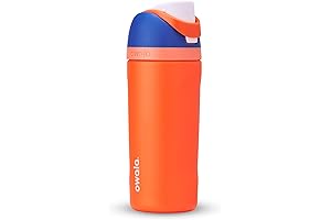 Owala Kids FreeSip Insulated Stainless Steel Water Bottle with Straw