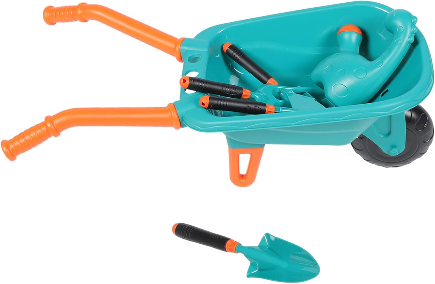 KICHOUSE 1set Boys and Girls Gardening Tools Adorable Green Watering Can Planting Tools for Outdoor Fun Lightweight Gardening Playset for Boy Girl for Flower and Vegetable Planting