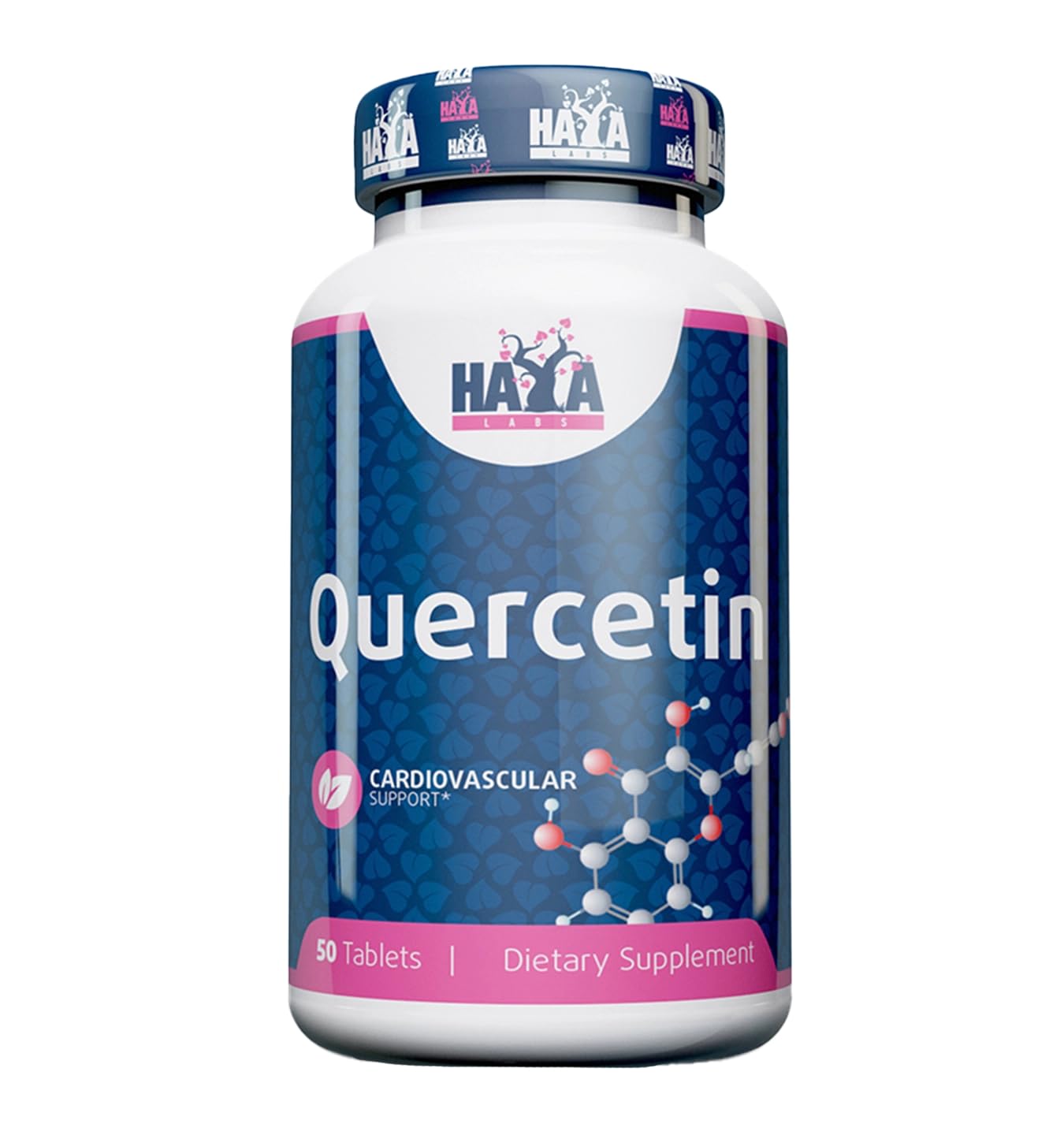 HAYA LABS Quercetin 500 mg x 50 Tablets Double Strength Antioxidant Supplement Immune Health