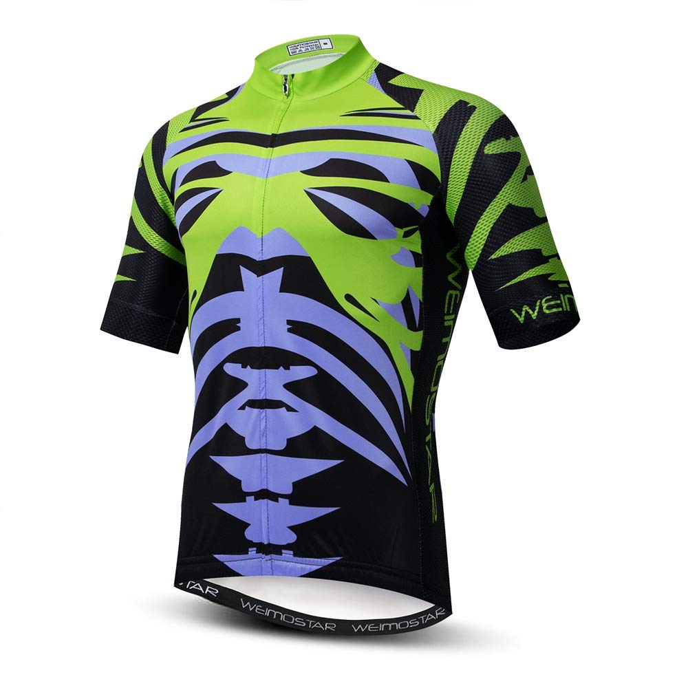 Cycling Jersey Men,Short Sleeve Bike Jersey Riding Tops Outdoor Bicycle Shirt,MTB Cycling Clothing