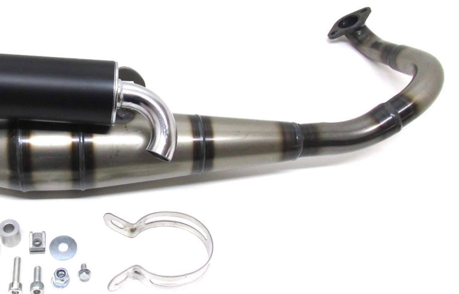 Sportauspuff Tuning Auspuffanlage passend für TGB Bullet RS Pegasus R50X (Typ: BM1) - Hervorragende Qualität