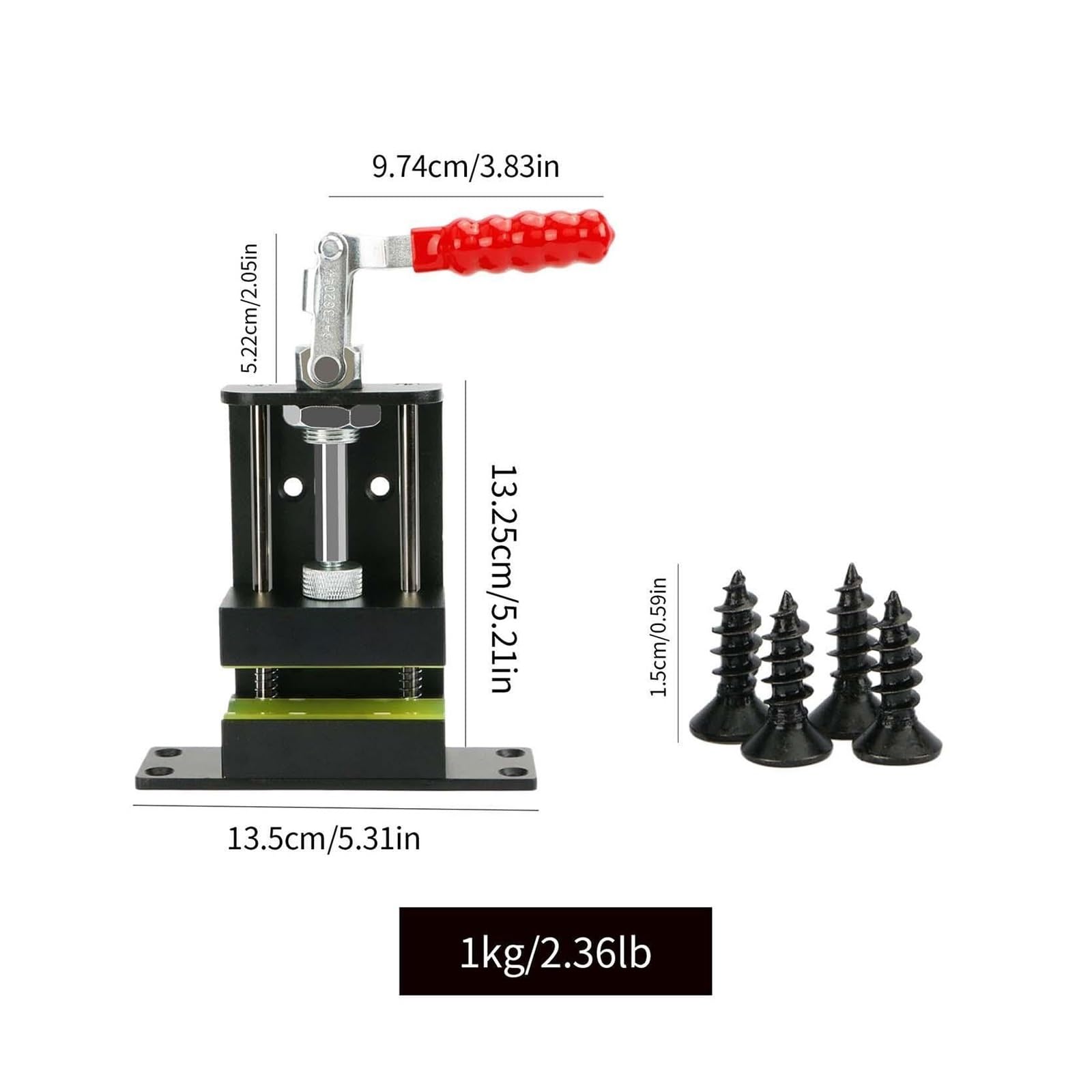 Herramienta de regrip para palos de golf, abrazadera de eje con tornillos, estación de agarre profesional para palos de golf, reemplazo rápido y abrazadera de fijación para golfistas, fácil agarre y