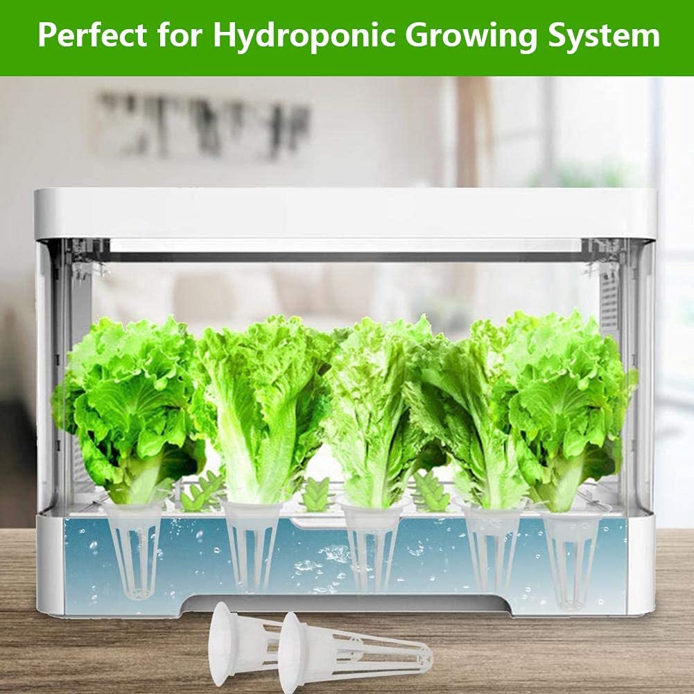 50 Stück Wachstumskörbe Ersatz Für Aerogarden - Hydrokultur-Pflanzkörbe, PP-Material, Mit Schlitz-Design