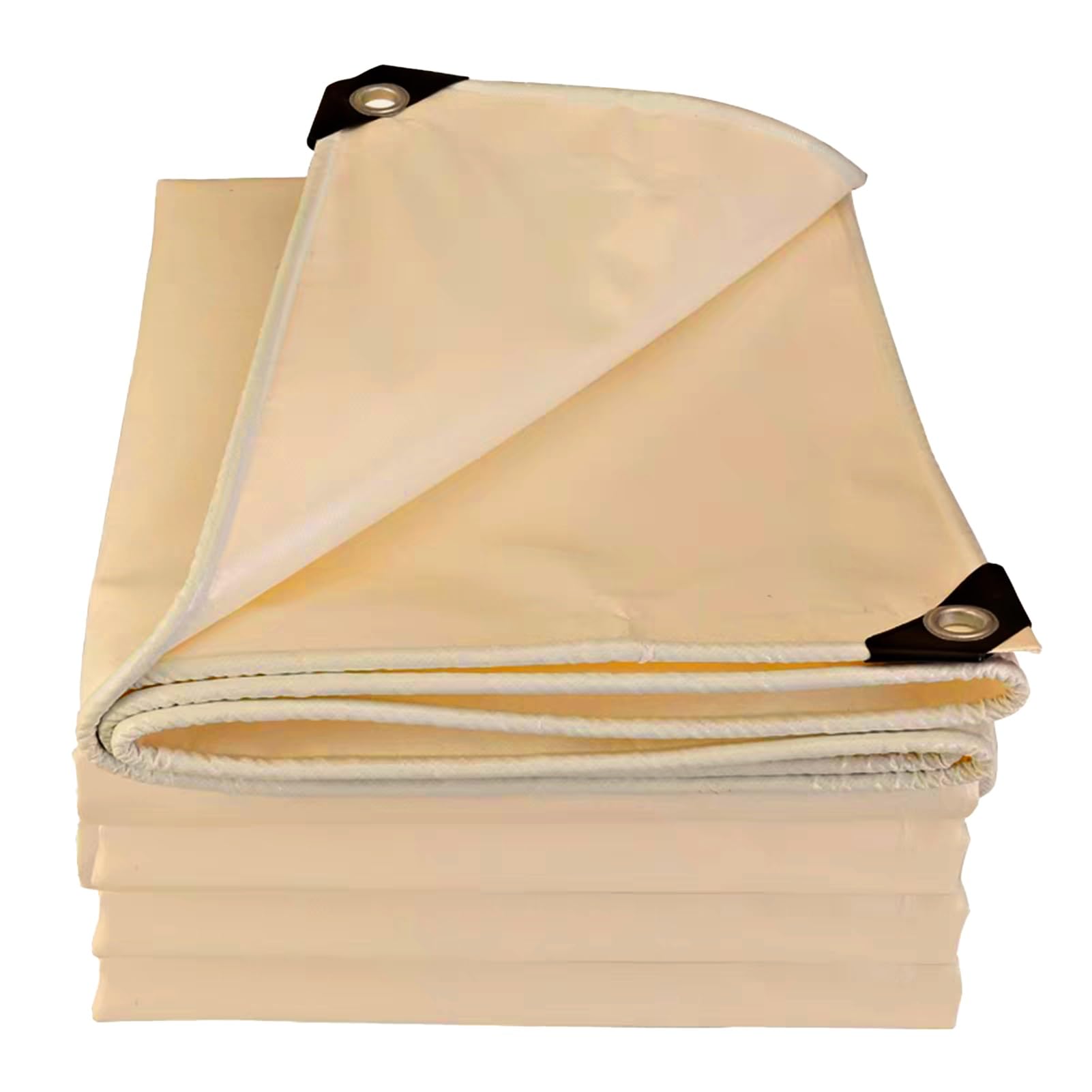 Lona de PVC de 500 g/m² impermeable color beige para piscinas