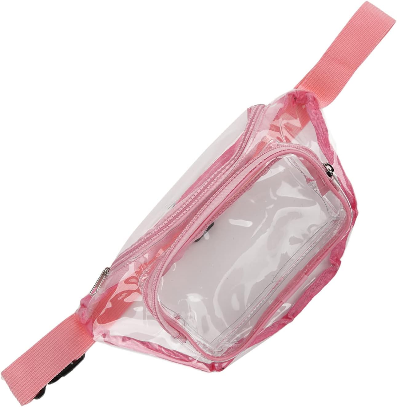 Tbest Sparent Waist Bag Transparent Fanny Pack C Fanny Pack Multifunctional Fanny Pack Fanny Pack,Transparent Fanny Pack PVC Water Er Multipurpose Waist Bag for Tl (Roseate)