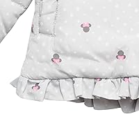 Vista 6 de Disney Minnie Mouse - Abrigo de invierno para niñas, chaqueta acolchada para niños pequeños
