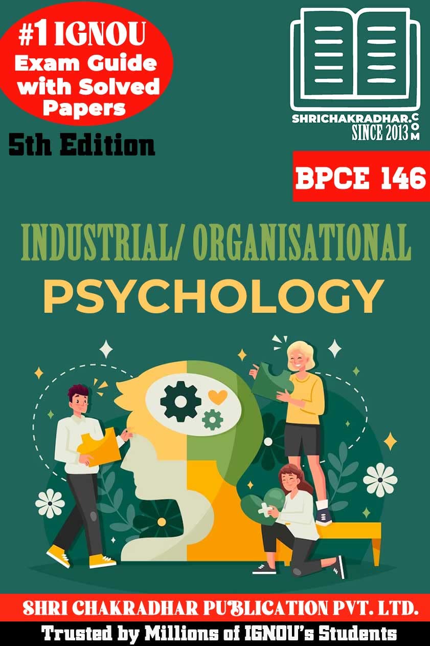Buy IGNOU BPCE 146 Help Book Industrial/ Organisational Psychology 5th ...