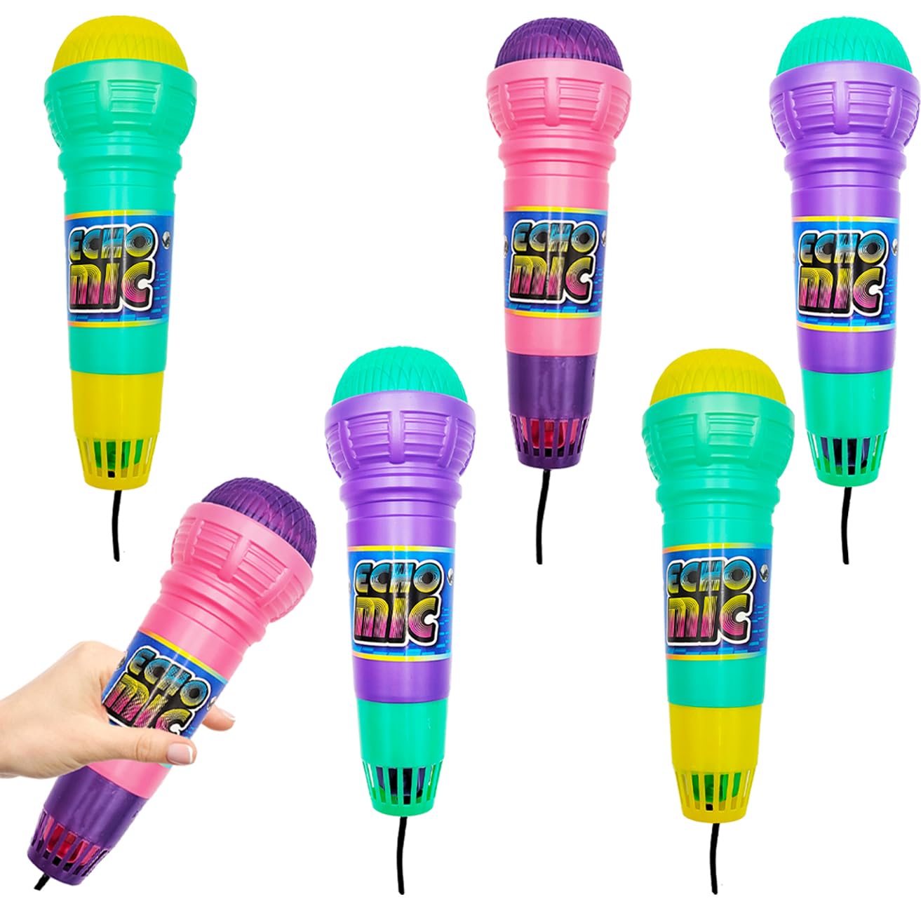 Amazon.com: The Dreidel Company Echo Microphone in, Fun Play Toys