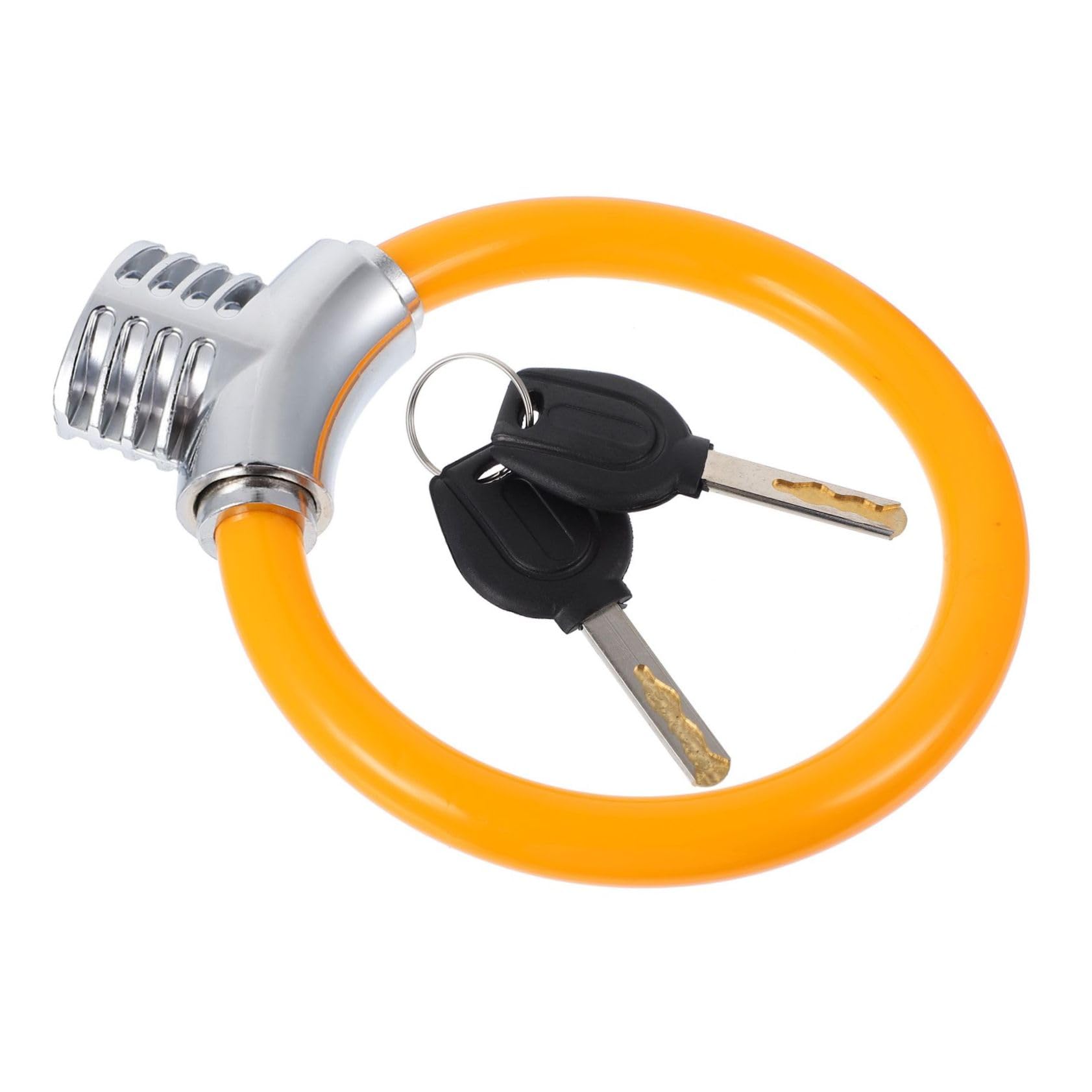 HANABASS Mini Portable Theft Bike Security Lock for Bicycles Durable Coating Compact Design Lightweight Material Easy to Carry and Use