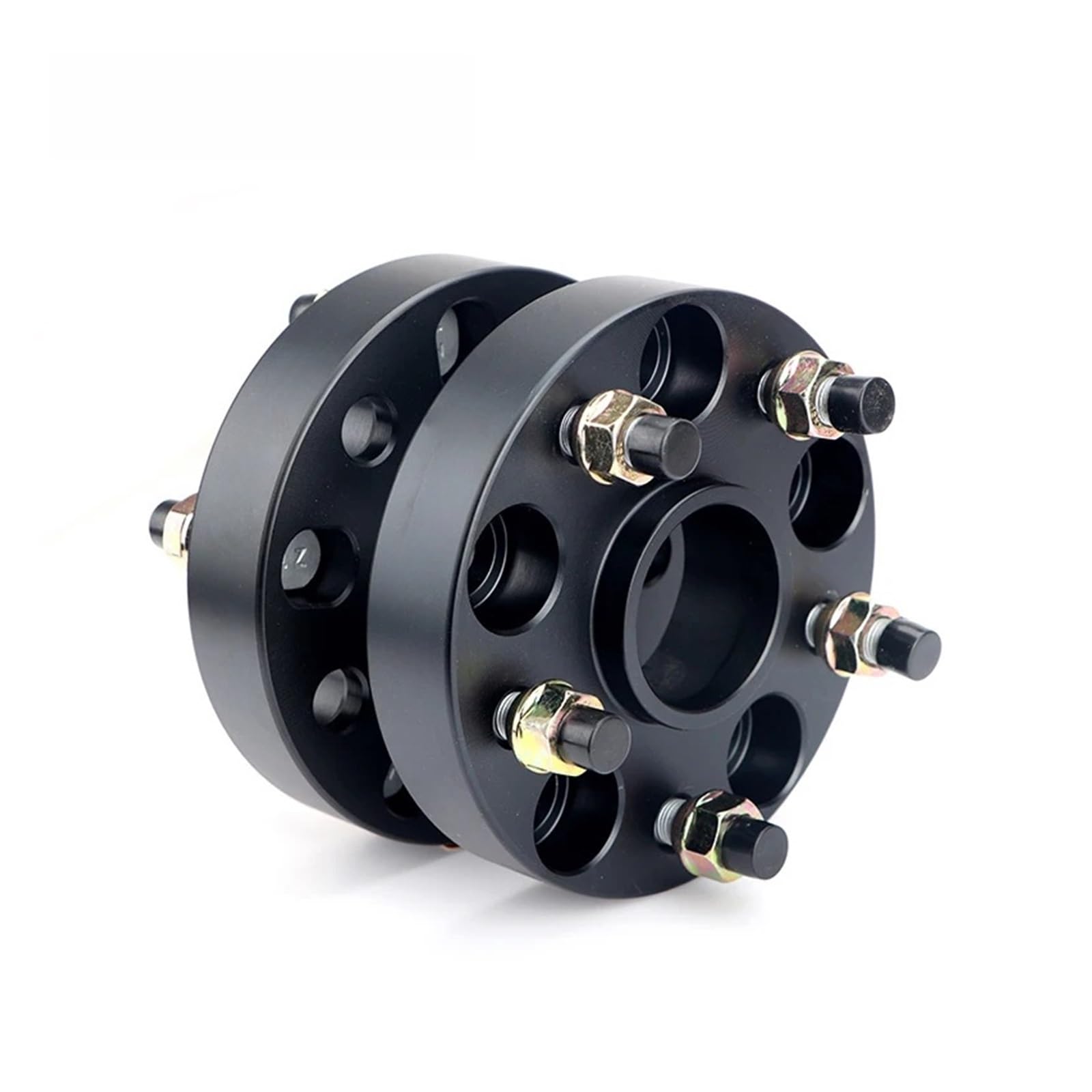 Kit distanziale ruota 2 pezzi 20/25/30/35mm PCD 5x108 CB 63.4mm adattatore distanziale ruota vestito per Land per Range per Rover Velar/per Evoque per Discovery per Sport LR2 LR3(2PCS 20mm Black)