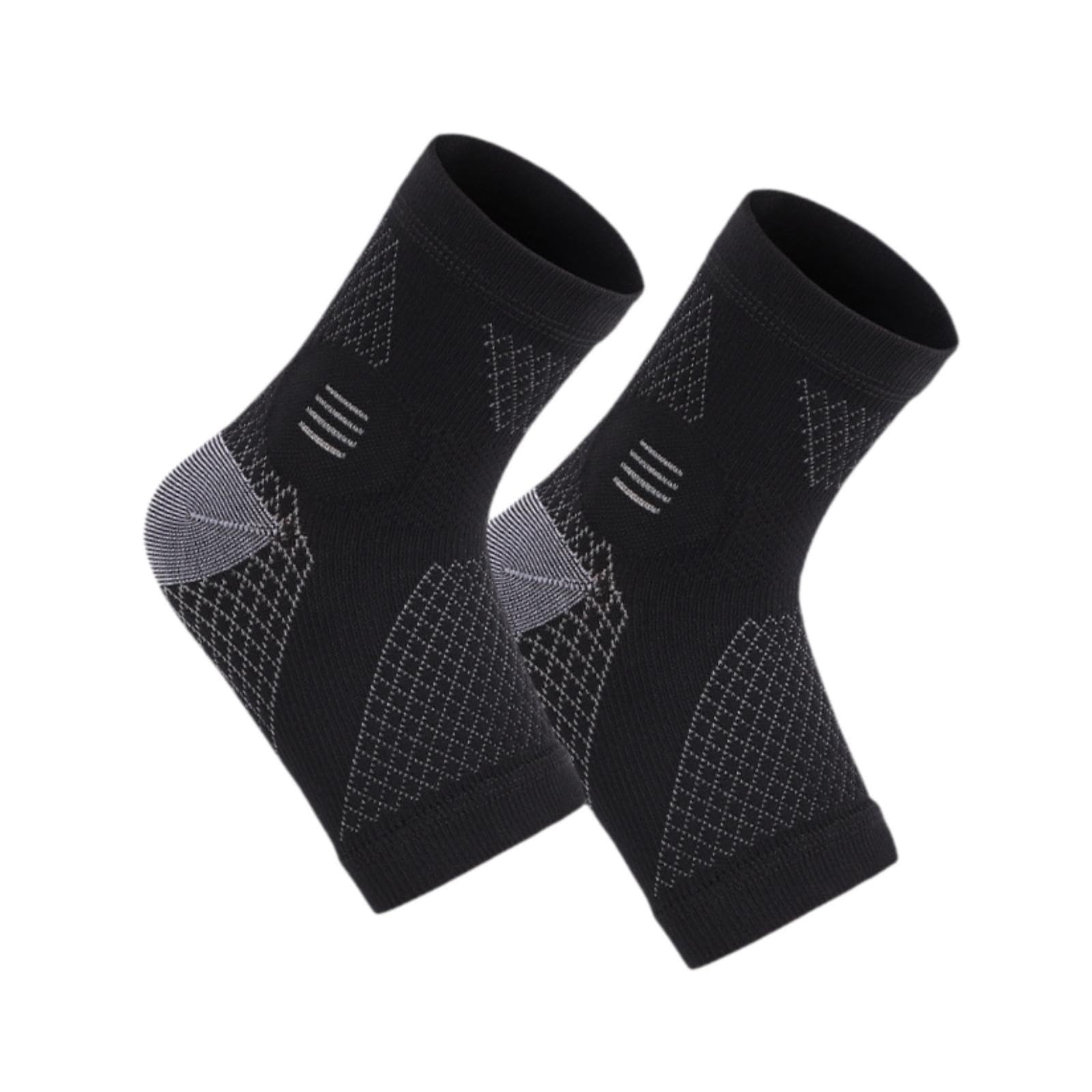 ecomistiq BNF®Ankle Compression Socks Sweat Absorbing Breathable for Men/Women Ankle Brace M Black|Medical, Mobility & Disability|Orthopedics & Supports |Package Includes:1 Pair of Ankle Compression Socks-picture-19