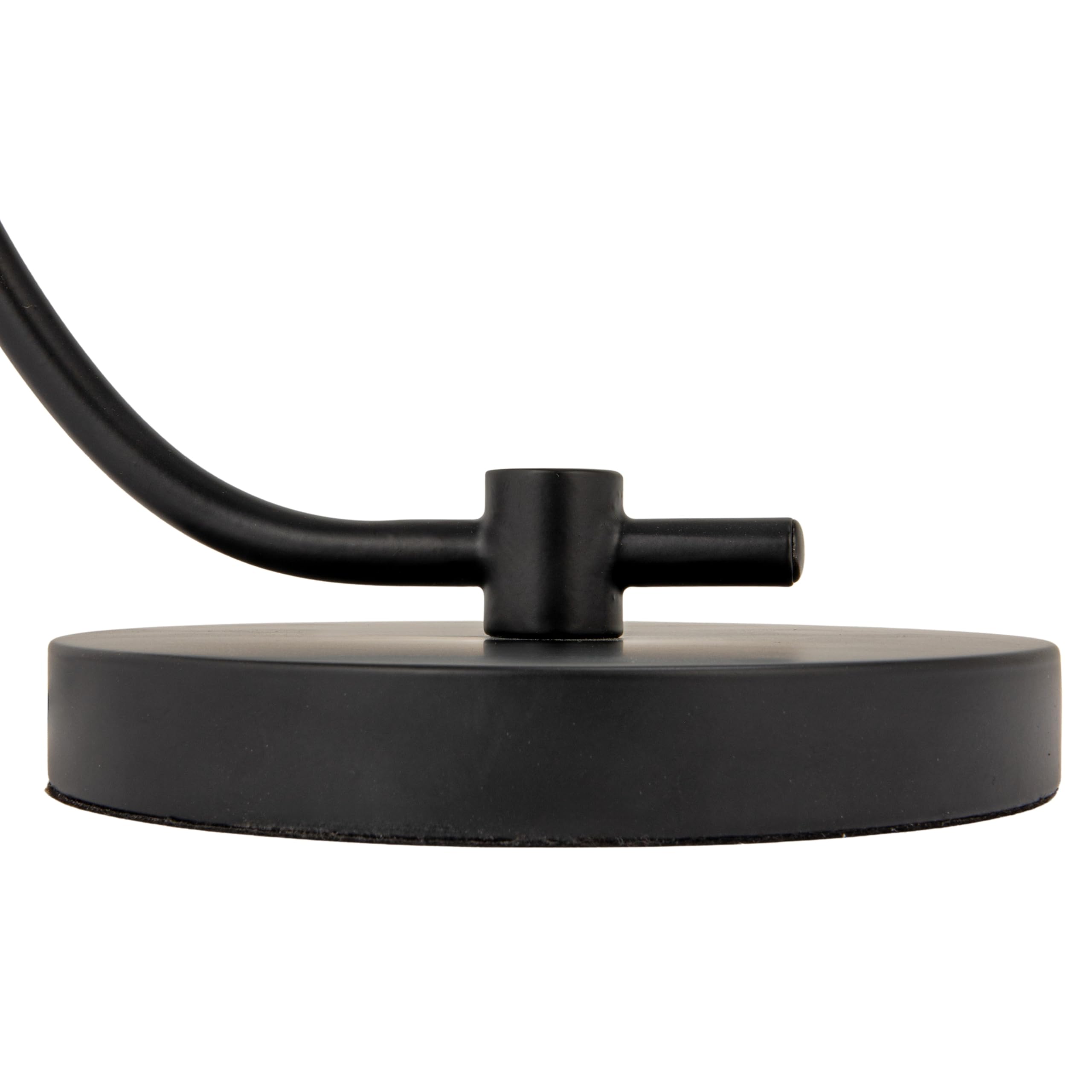Creative Co-Op Metal Table Lamp with Inline Switch, Black Finish