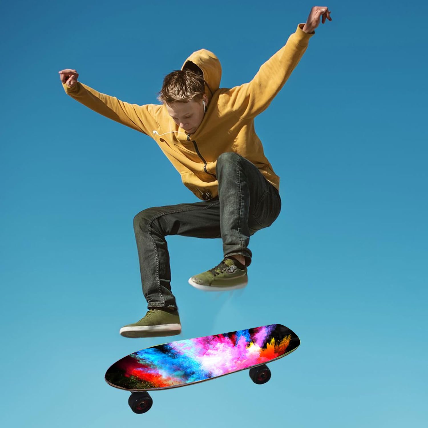duoyif Skateboard Griptape Grip-Tape für Skateboards Longboard Grip