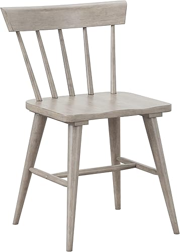 Miniatura 9 de Hillsdale Furniture Hillsdale Mayson - Juego de 2 sillas de comedor, color gris