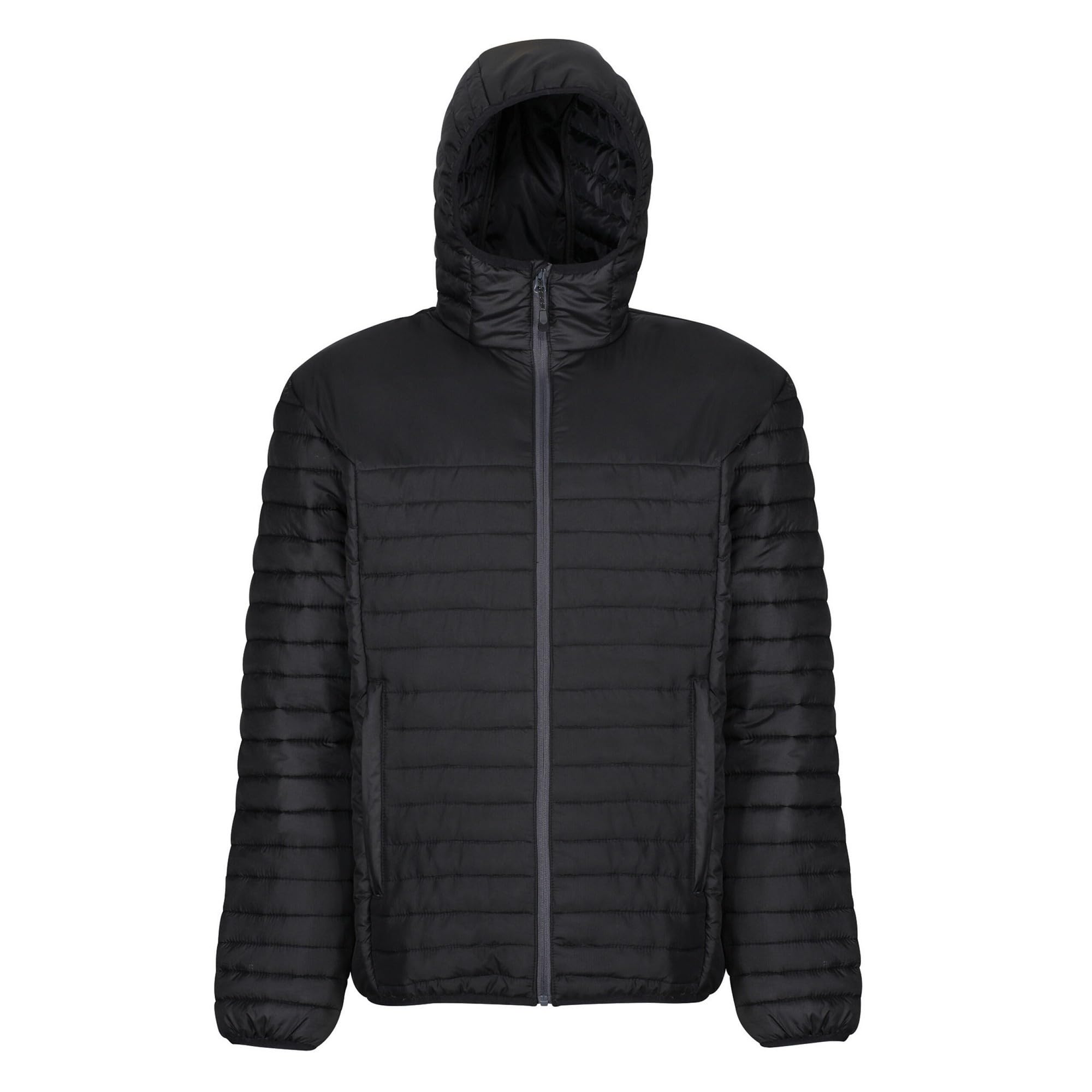 Regatta Professional Mens H/Mrecycledinsjacket Hooded Jacket, Black, S EU