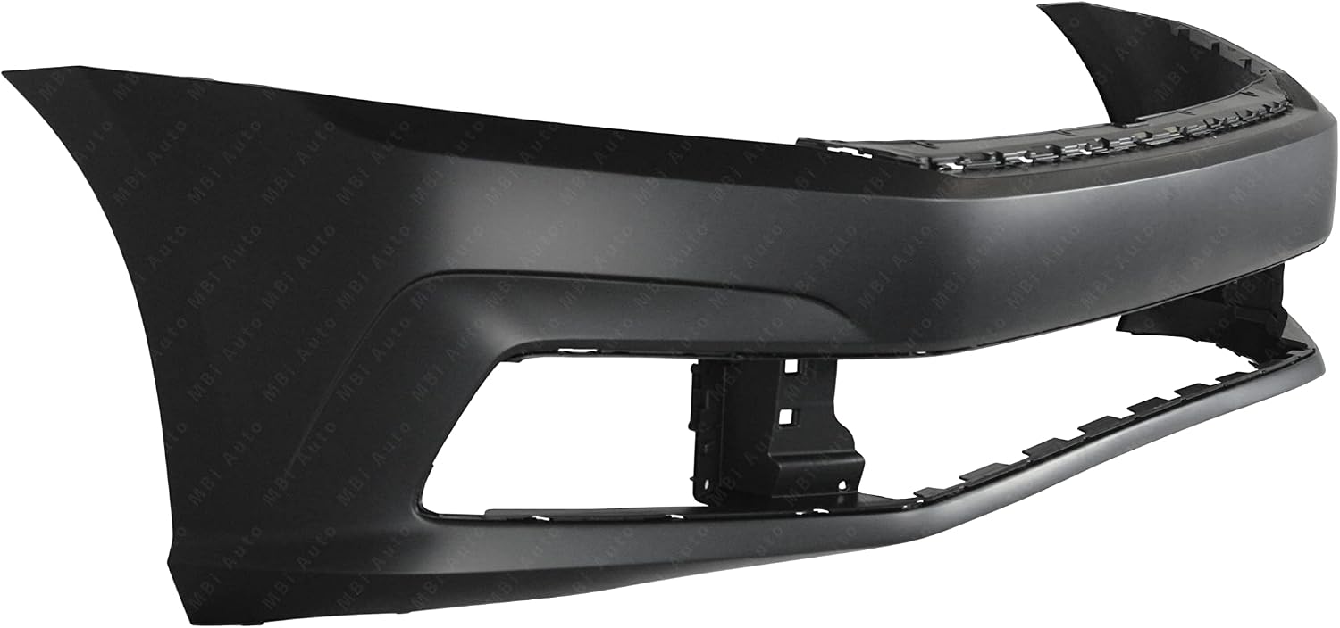 BUMPERS THAT DELIVER - Primered, Front Bumper Cover Fascia Compatible with 2016-2019 Volkswagen VW Passat 16-19, VW1000226