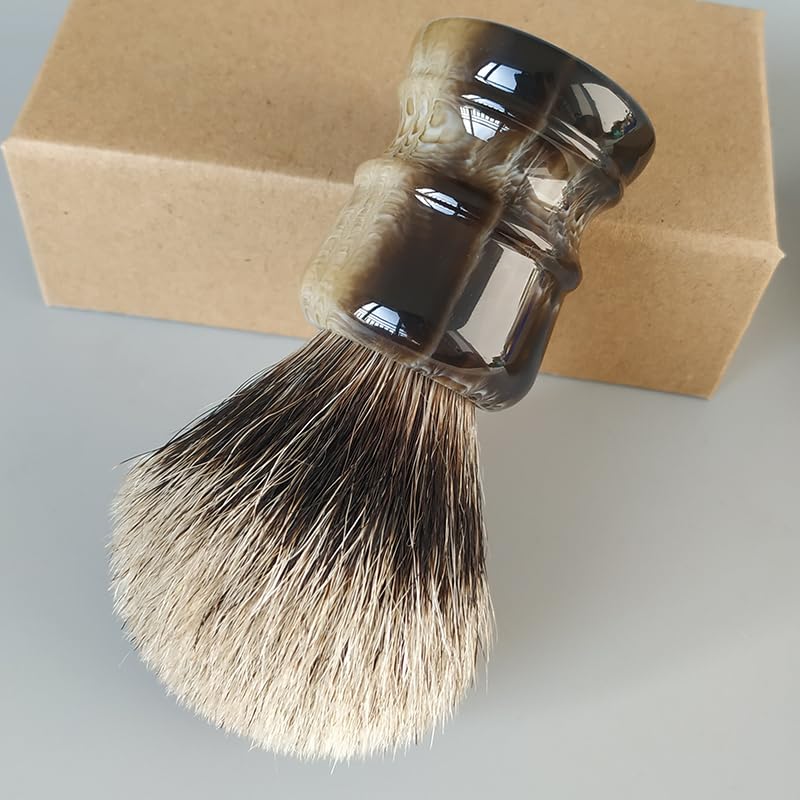 22mm finest badger hair shaving brush with resin handle