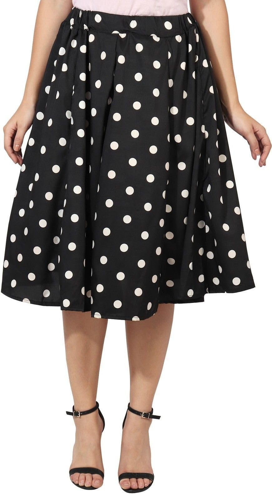 Mannatdiva' Women’s Crepe Midi Length with Allover Paisley Printed Flared Elastic Waist Skirt_IBPNL-2004a - Copy maiyya_Parent-picture-28