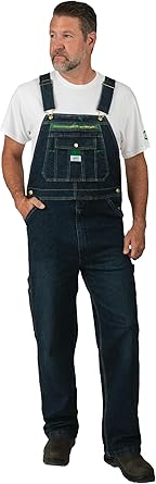 Liberty Mens Flex Denim Bib Overalls