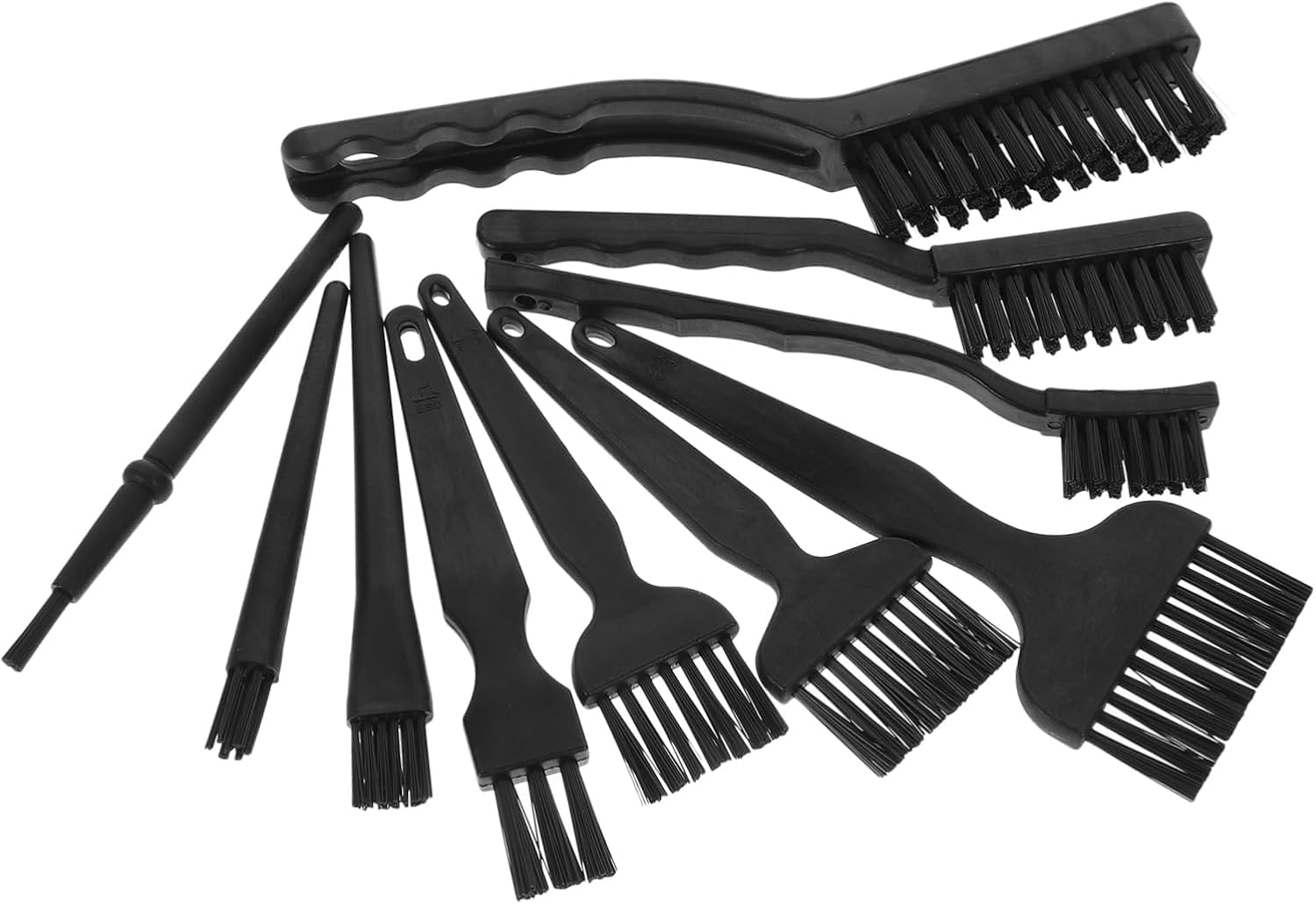 OUNONA 10pcs Electronic Cleaning Kit Keyboard Brush Multi-Function Static-Resistant Laptop Duster Made of Pa Material