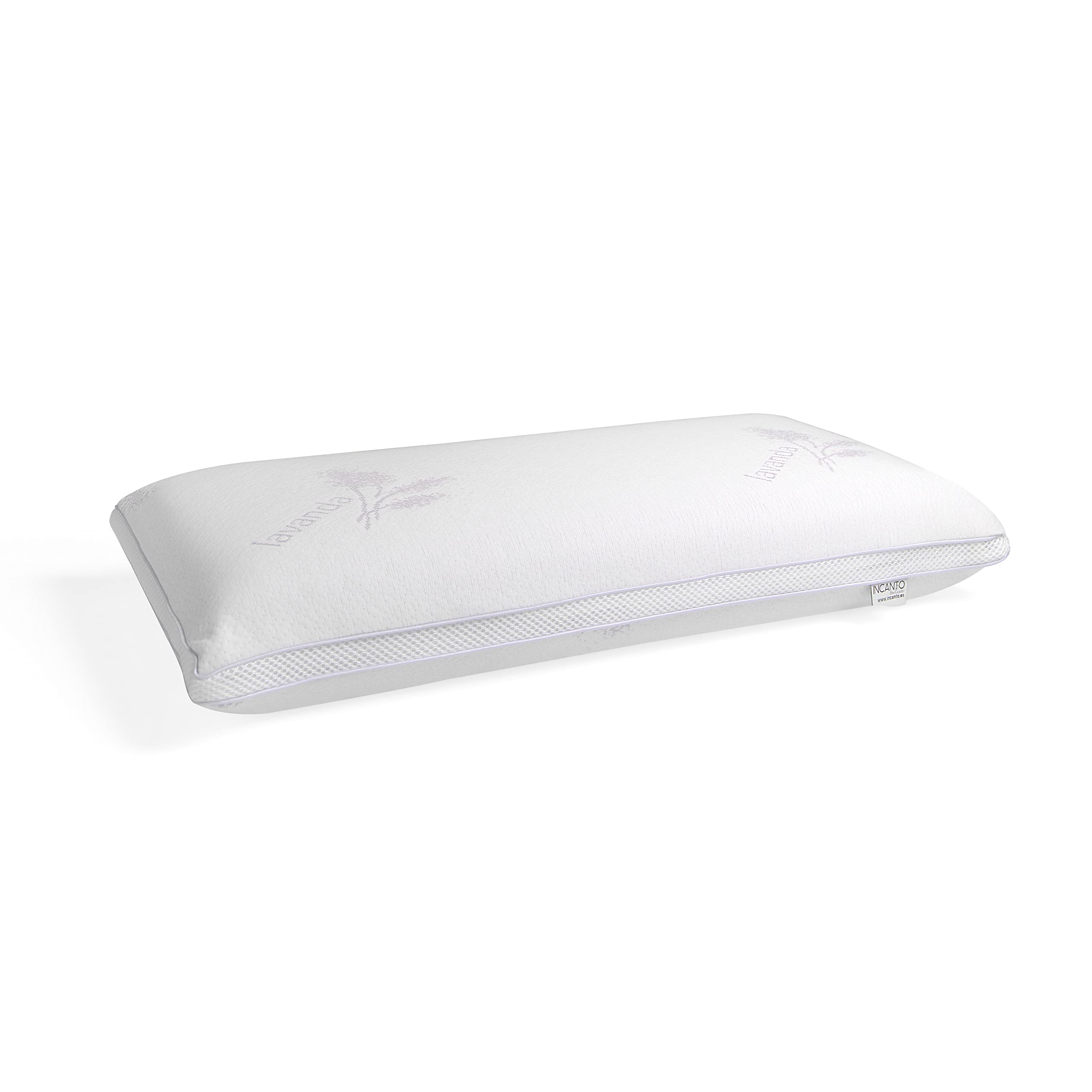 Ángel Cerdá - Almohada Viscoelástica Perfumada Lavanda - 75 x 35 x 15 cm - Confort Superior y Relajación Profunda