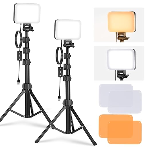 NEEWER Basic LED Video Light Kit 2 Pack – 3200K~5600K