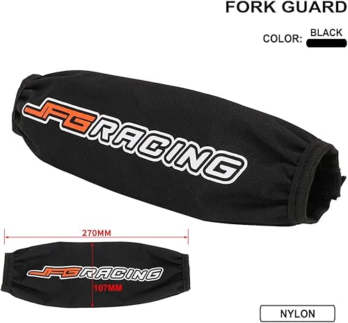 Miniatura 8 de JFG RACING Cubierta de horquilla trasera para motocicleta, protector de amortiguador, universal para Dirt Pit Bike ATV CRF KLX EXC YZF - (2) -