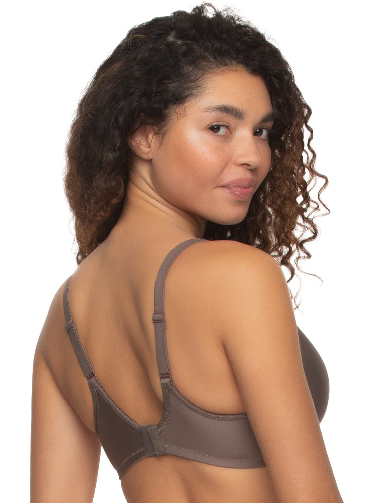 Felina Celestial - Brasier sin costuras de cobertura completa para mujer con copas con aros, sujetadores para mujer en talla regular y grande