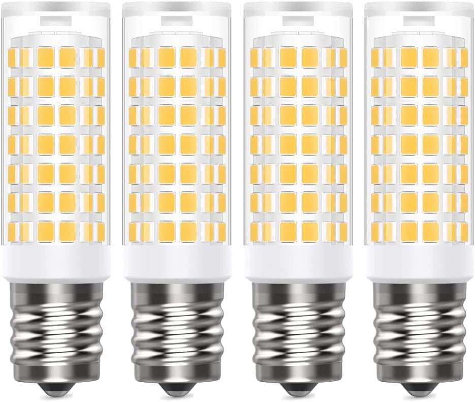 8206232A Freezer, Refrigerator Light Bulb,WB36X10328, WPW10406725 Replacement Part by LAOYEHAOHE - Compatible for Whirlpool & LG & Kenmore &GE & Maytag for Microwave, Stove Hood (Warm White)