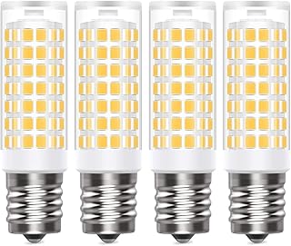 8206232A Freezer, Refrigerator Light Bulb,WB36X10328, WPW10406725 Replacement Part by LAOYEHAOHE - Compatible for Whirlpool & LG & Kenmore &GE & Maytag for Microwave, Stove Hood (Warm White)