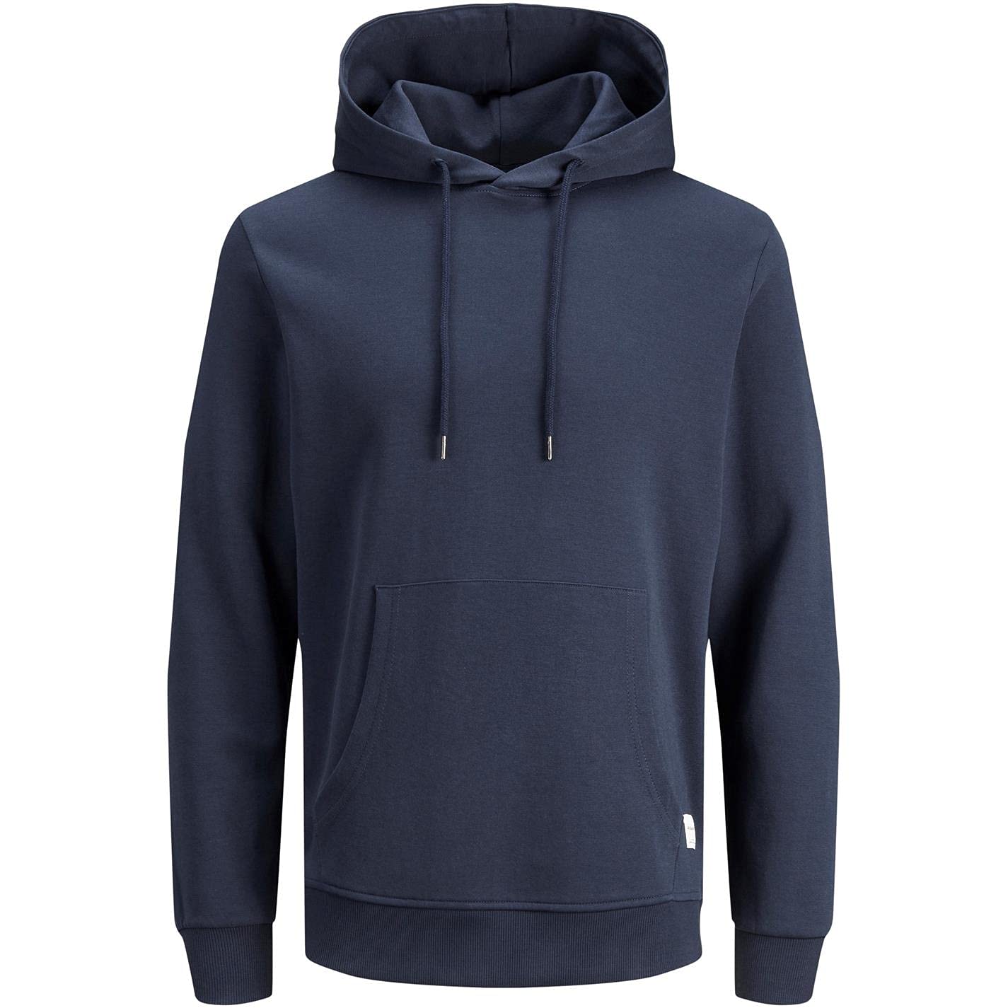 Jack and Jones Mens Jjebasic Sweat OTH Hoodie Navy Blazer XS