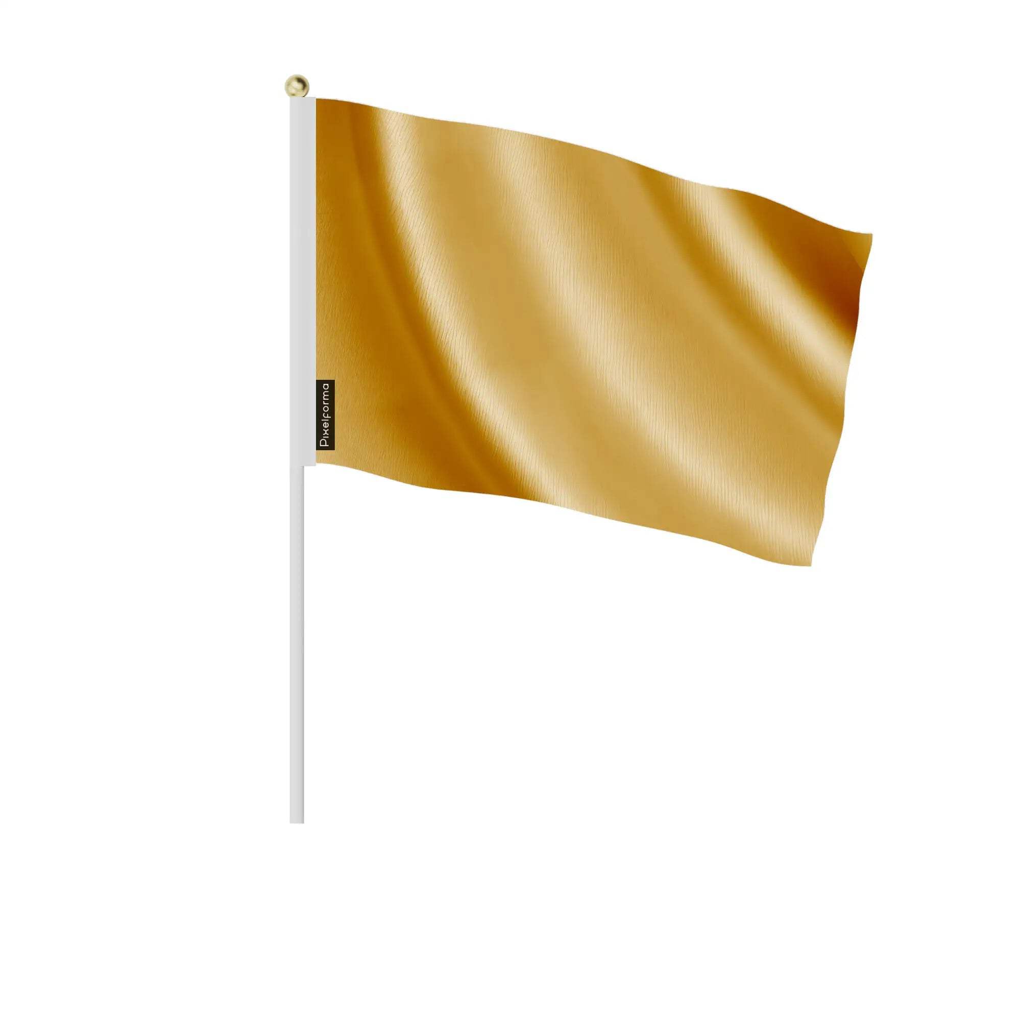 Mini drapeau orange 14x21cm par 100 pour organiser les groupes - 4