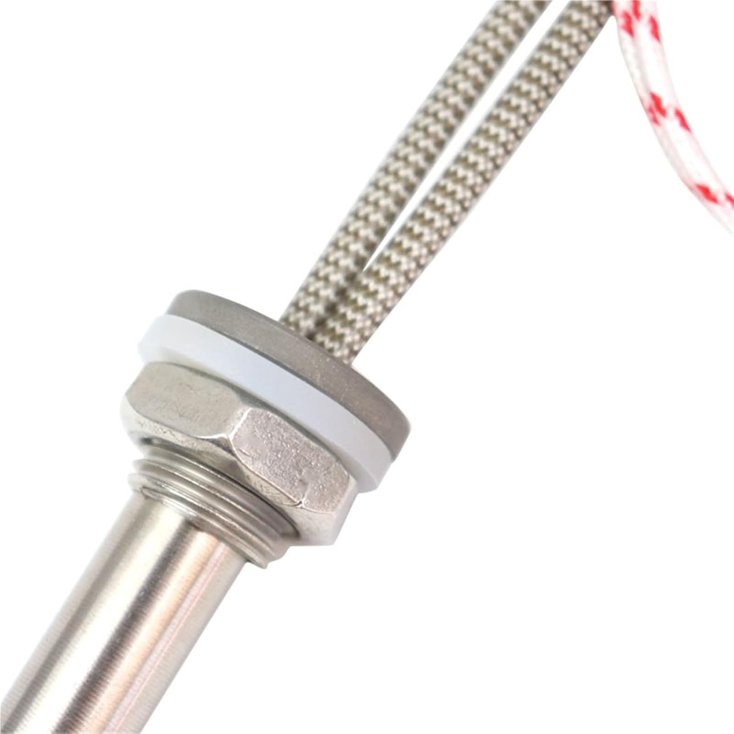 12V 100W/150W/200W Heating Element Tubular Heater SS 304 Immersion 1Pcs(150W 12x100mm)