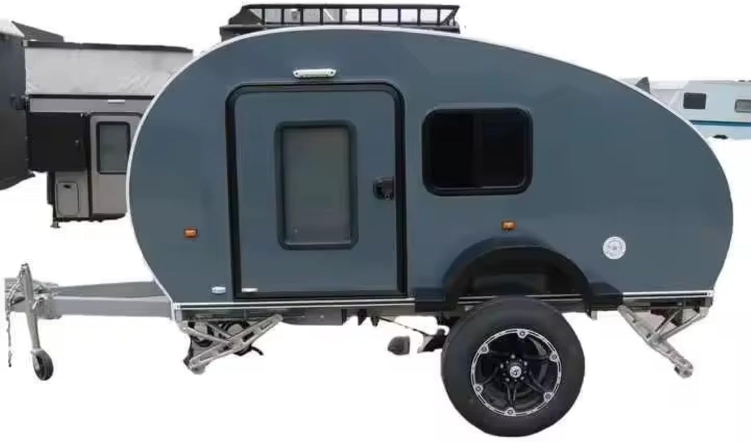 Outdoor Camping Food Truck, Trailer to Living for Sale, Windproof and Rainproof, Suitable for Outdoor Living and Camping Trips.