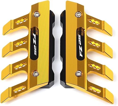 Miniatura 12 de Guardabarros de motocicleta lateral amortiguador y protector anti-caída deslizante adecuado para Yamaha FZ-25 FZ25 FZ 25 Negro
