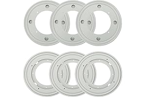 6-Pack Lazy Susan Turntables: Upgrade Your Storage with Effortless Rotation
