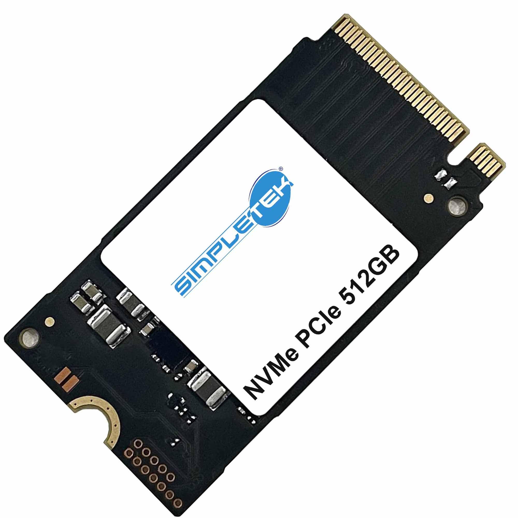 SIMPLETEK Wewnętrzny dysk SSD 512 GB, 2242 M.2 NVME PCIe 3.0 x4, wysoka prędkość, idealny do laptopów i kompaktowych systemów (odnowiony)