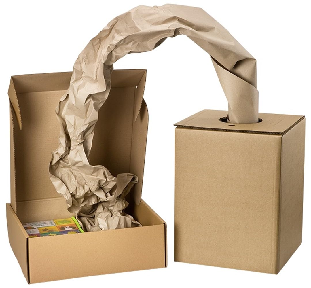 BB-Verpackungen 1x Packpapier Spenderbox PAPERBOX 39 cm x 450 m (1 Stück) | einfache Handhabung, platzsparend, ergiebig, 100% recyclebar