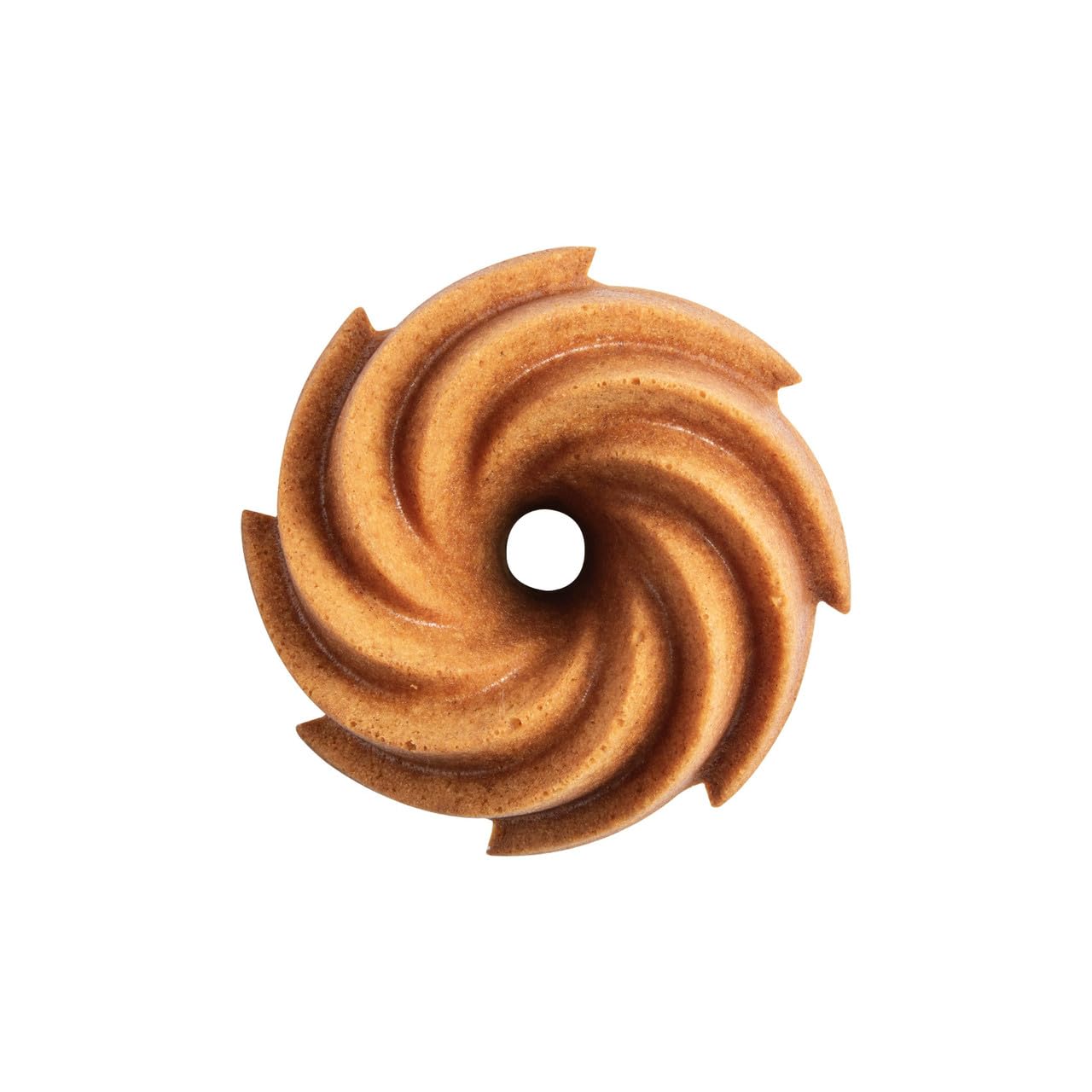 Nordic Ware Classic Bundt Duet, 5 tazas, dorado