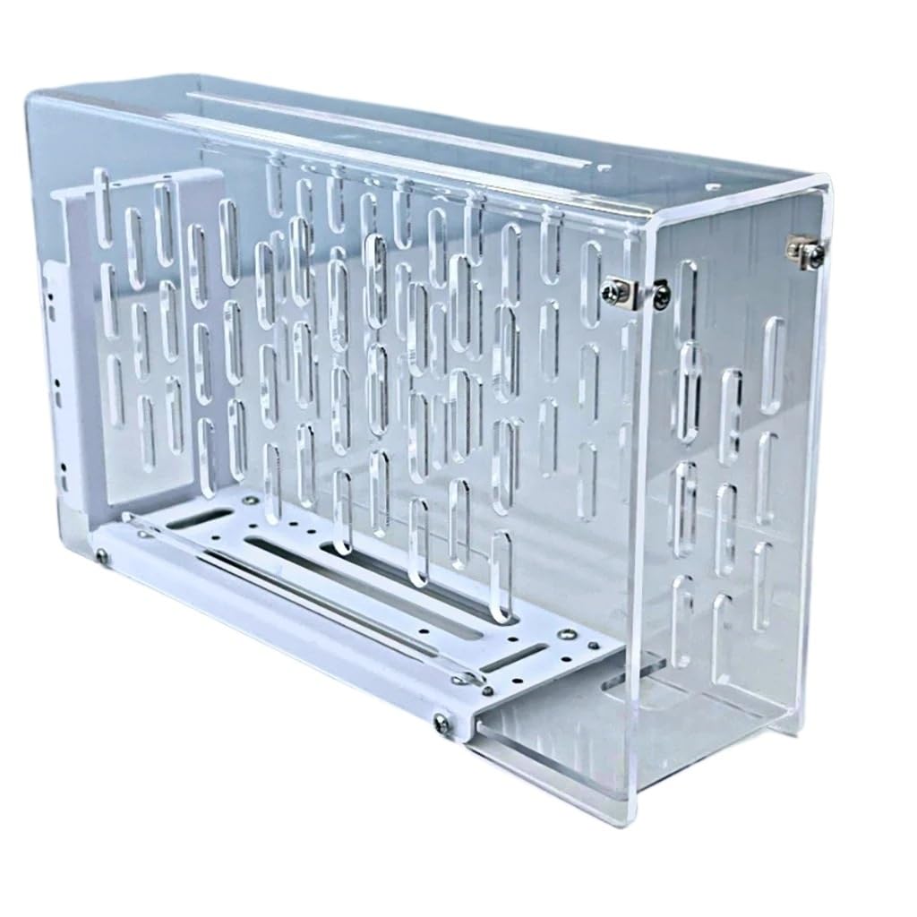 Genérico Compatible con Tarjeta gráfica Externa for Ordenador portátil eGPU, Soporte de Metal, Marco acrílico, Soporte de Base Oculink GPU